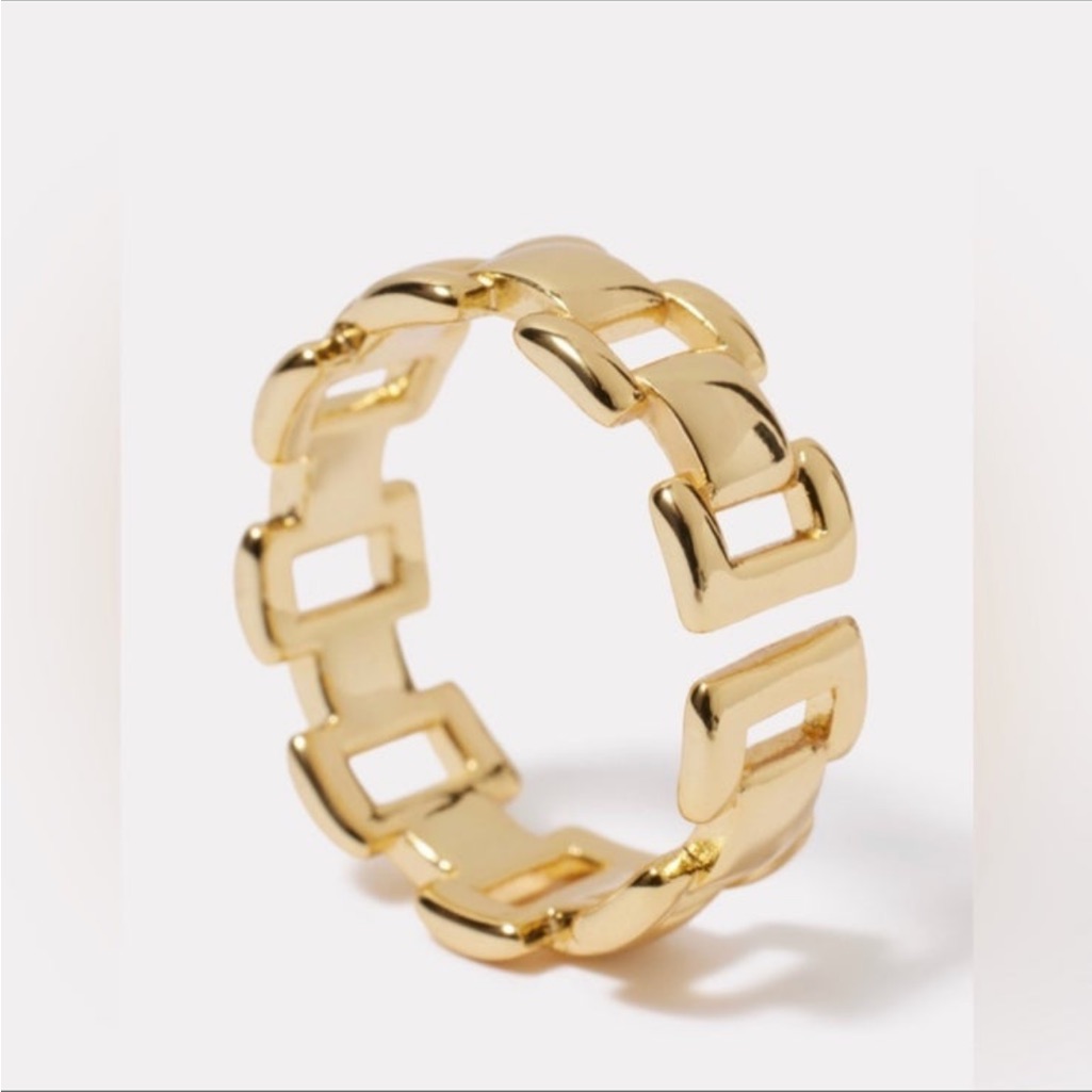 Evereve Jenn Chain Link Ring 48$